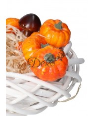 SZTUCZNE DYNIE DEKORACJE JESIENNE JESIEŃ DYNIA 6SZT.