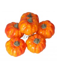 SZTUCZNE DYNIE DEKORACJE JESIENNE JESIEŃ DYNIA 6SZT.