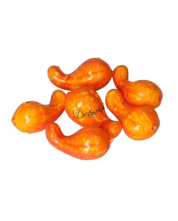 SZTUCZNE DYNIE DEKORACJE JESIENNE JESIEŃ DYNIA 6SZT.