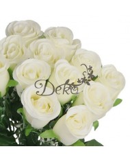 SZTUCZNE KWIATY ROŚLINY RÓŻA RÓŻE BUKIET GĘSTY XXL