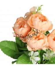 SZTUCZNE KWIATY GAŁĄZKI ROŚLINY PEONIA PIWONIA JAK ŻYWA