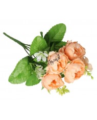 SZTUCZNE KWIATY GAŁĄZKI ROŚLINY PEONIA PIWONIA JAK ŻYWA