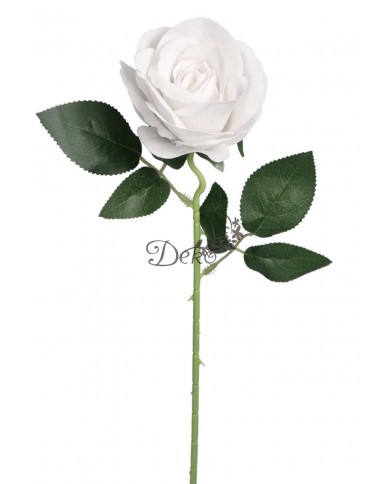 RÓŻA WELUROWA JAK ŻYWA SZTUCZNE KWIATY RÓŻE 50CM
