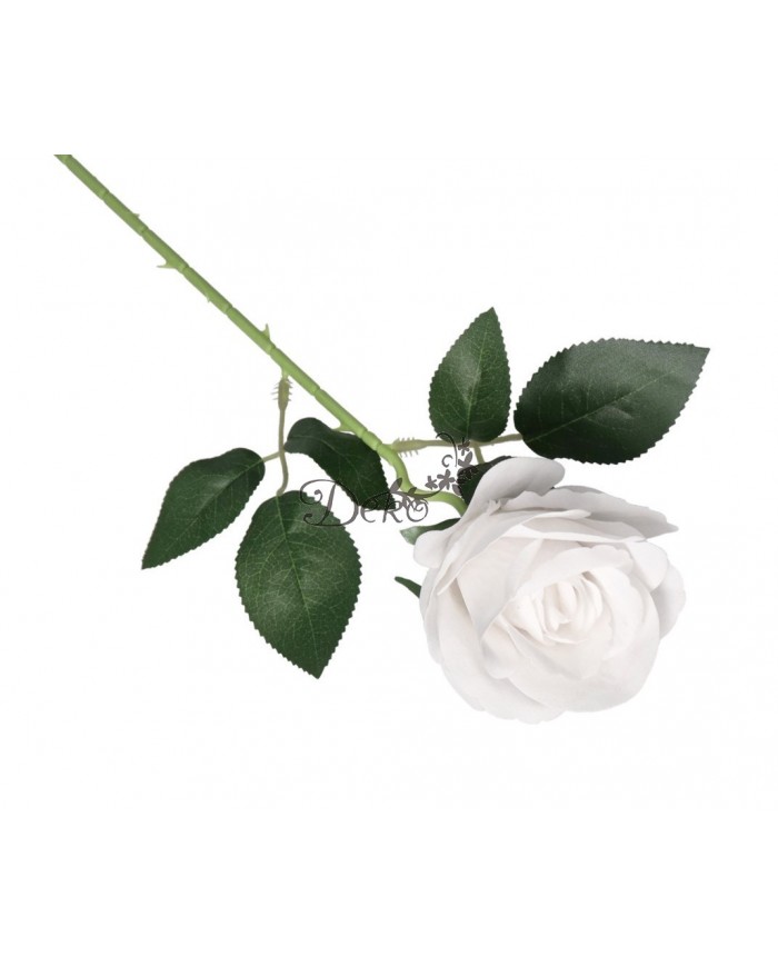 RÓŻA WELUROWA JAK ŻYWA SZTUCZNE KWIATY RÓŻE 50CM