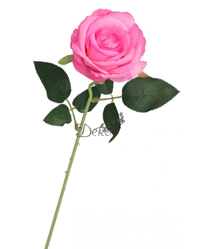 RÓŻA WELUROWA JAK ŻYWA SZTUCZNE KWIATY RÓŻE 50CM