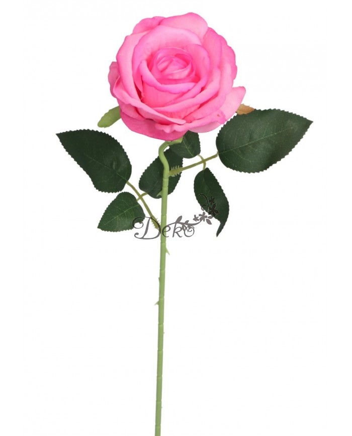RÓŻA WELUROWA JAK ŻYWA SZTUCZNE KWIATY RÓŻE 50CM