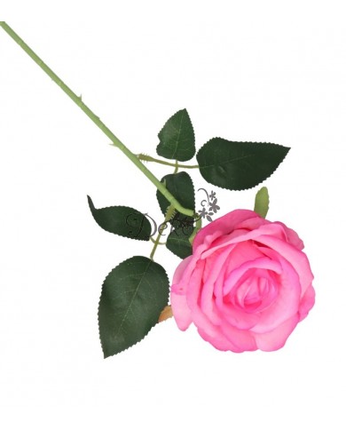 RÓŻA WELUROWA JAK ŻYWA SZTUCZNE KWIATY RÓŻE 50CM