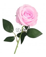 RÓŻA WELUROWA JAK ŻYWA SZTUCZNE KWIATY RÓŻE 50CM