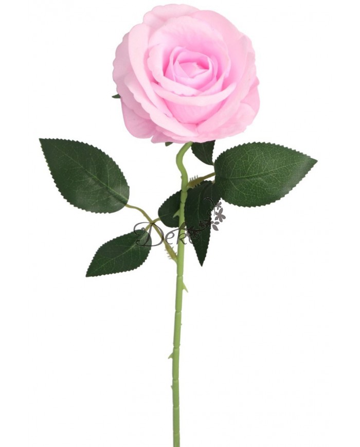 RÓŻA WELUROWA JAK ŻYWA SZTUCZNE KWIATY RÓŻE 50CM