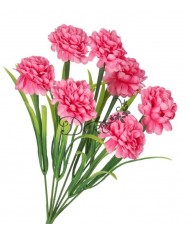 DALIA BUKIET KWIATÓW DUŻY GĘSTY SZTUCZNE KWIATY 44CM