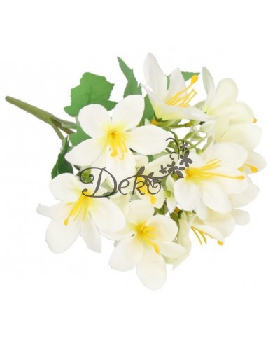 LILIA LILIE BUKIET SZTUCZNE KWIATY ROŚLINY GAŁĄZKI 33CM