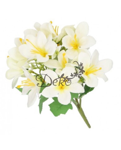 LILIA LILIE BUKIET SZTUCZNE KWIATY ROŚLINY GAŁĄZKI 33CM