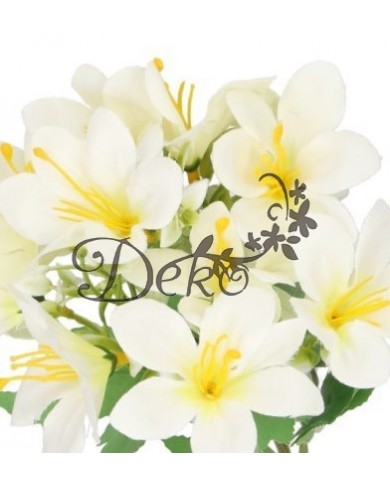 LILIA LILIE BUKIET SZTUCZNE KWIATY ROŚLINY GAŁĄZKI 33CM