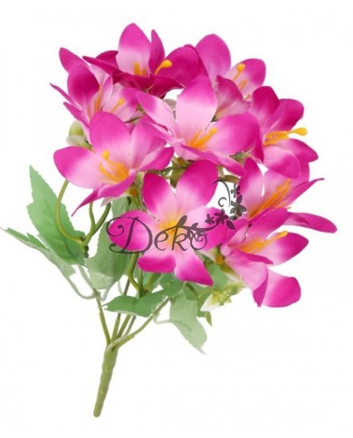 LILIA LILIE BUKIET SZTUCZNE KWIATY ROŚLINY GAŁĄZKI 33CM