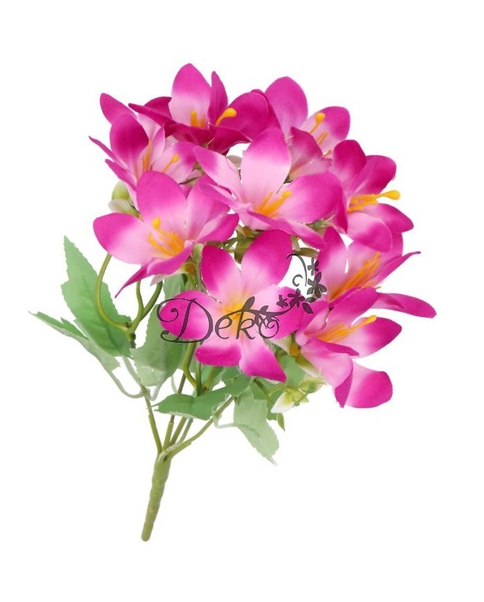 LILIA LILIE BUKIET SZTUCZNE KWIATY ROŚLINY GAŁĄZKI 33CM