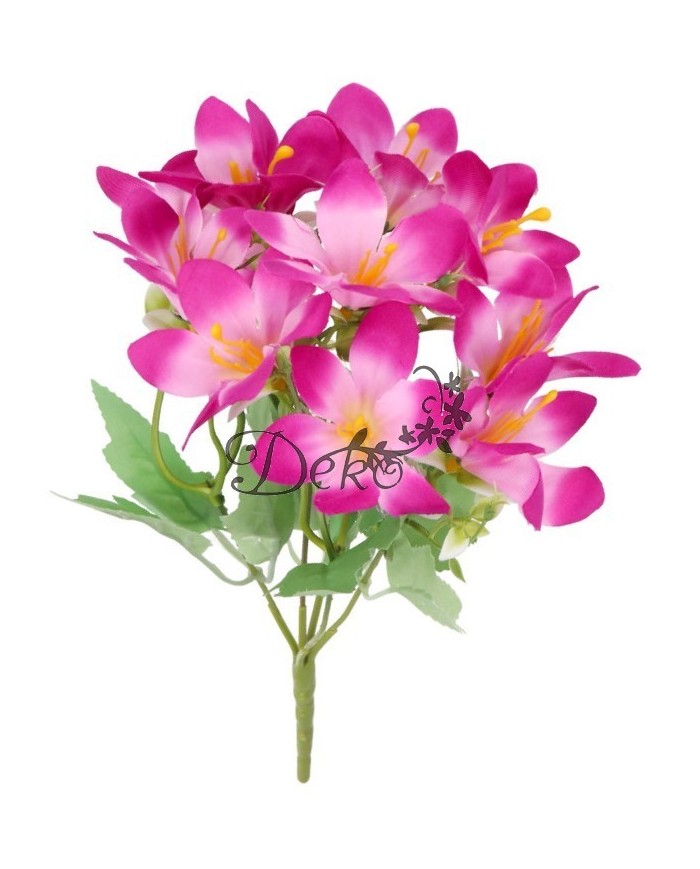 LILIA LILIE BUKIET SZTUCZNE KWIATY ROŚLINY GAŁĄZKI 33CM