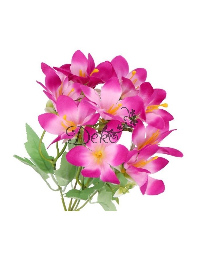 LILIA LILIE BUKIET SZTUCZNE KWIATY ROŚLINY GAŁĄZKI 33CM