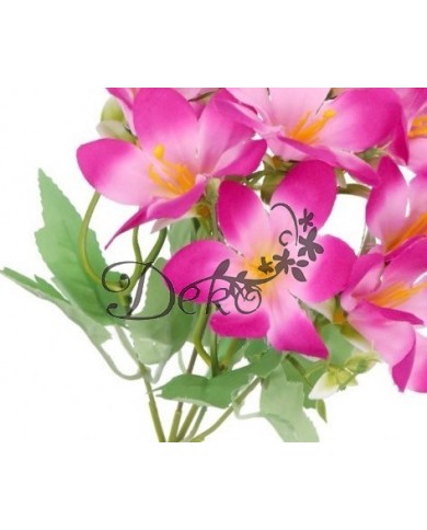 LILIA LILIE BUKIET SZTUCZNE KWIATY ROŚLINY GAŁĄZKI 33CM