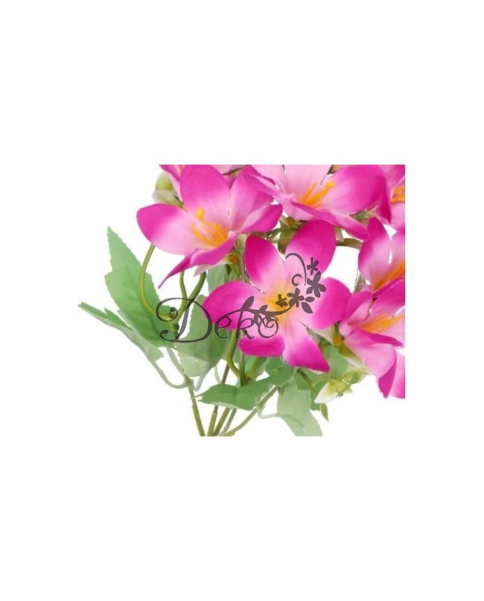 LILIA LILIE BUKIET SZTUCZNE KWIATY ROŚLINY GAŁĄZKI 33CM