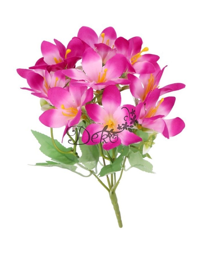 LILIA LILIE BUKIET SZTUCZNE KWIATY ROŚLINY GAŁĄZKI 33CM