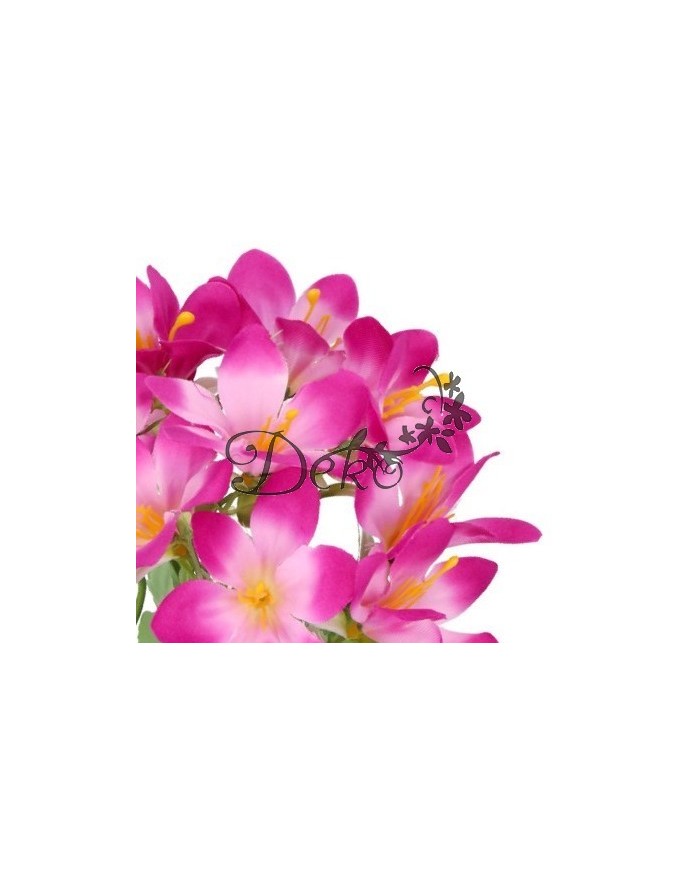 LILIA LILIE BUKIET SZTUCZNE KWIATY ROŚLINY GAŁĄZKI 33CM