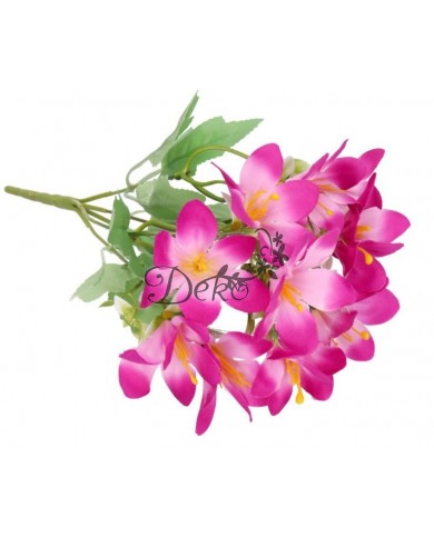 LILIA LILIE BUKIET SZTUCZNE KWIATY ROŚLINY GAŁĄZKI 33CM