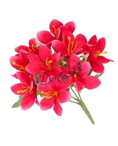 LILIA LILIE BUKIET SZTUCZNE KWIATY ROŚLINY GAŁĄZKI 33CM