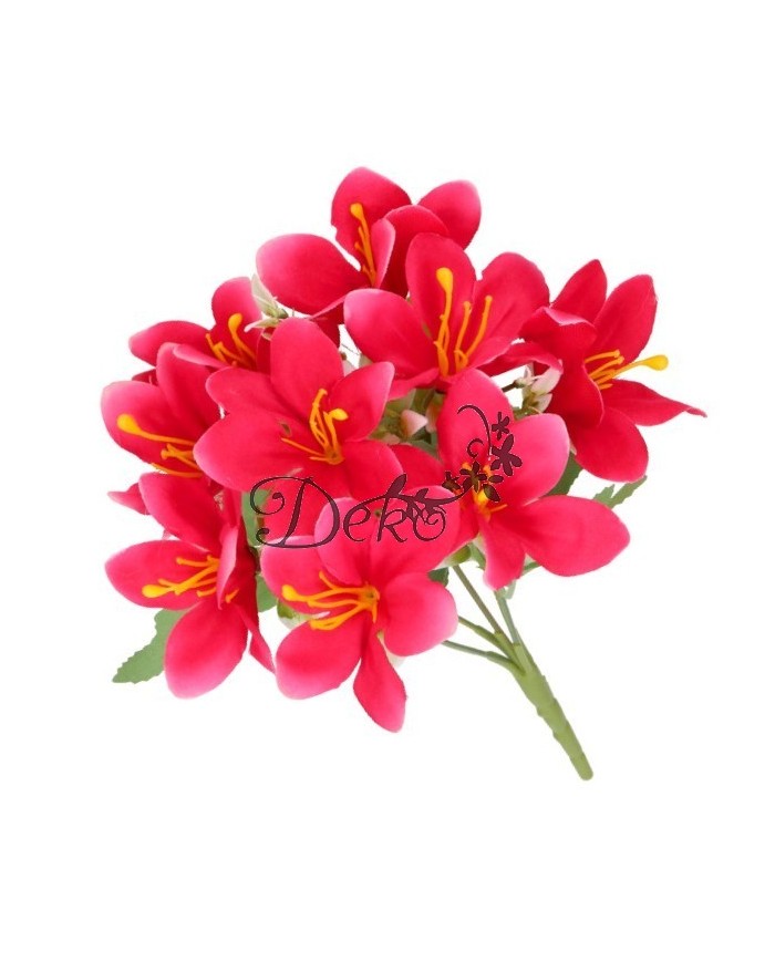 LILIA LILIE BUKIET SZTUCZNE KWIATY ROŚLINY GAŁĄZKI 33CM