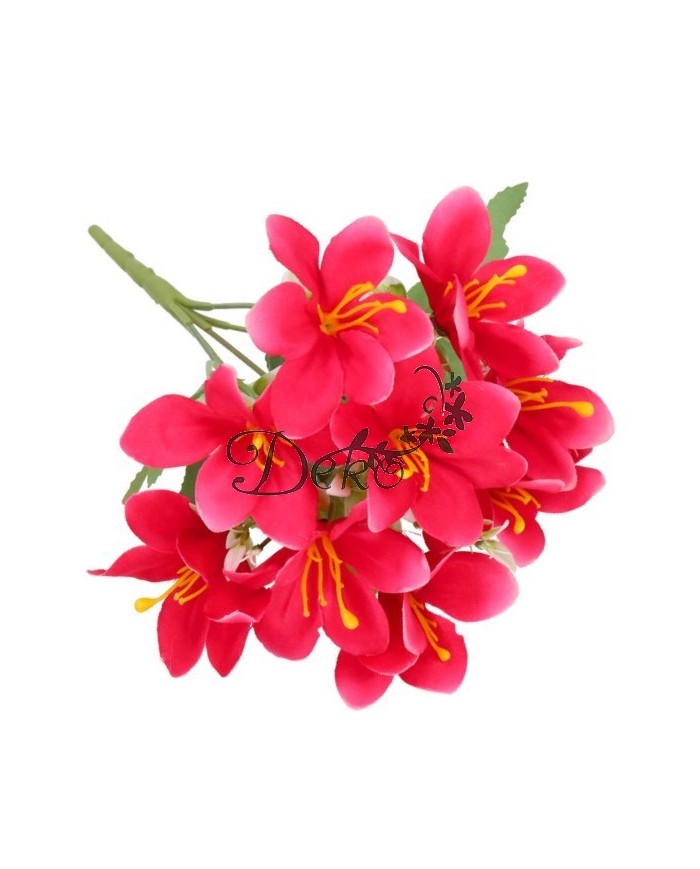 LILIA LILIE BUKIET SZTUCZNE KWIATY ROŚLINY GAŁĄZKI 33CM