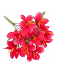 LILIA LILIE BUKIET SZTUCZNE KWIATY ROŚLINY GAŁĄZKI 33CM