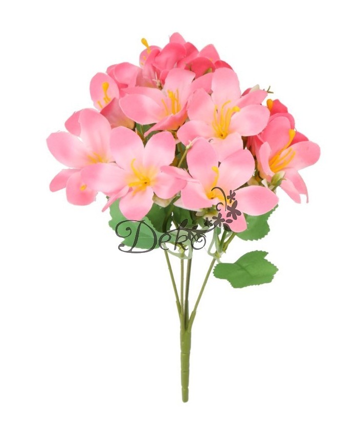 LILIA LILIE BUKIET SZTUCZNE KWIATY ROŚLINY GAŁĄZKI 33CM