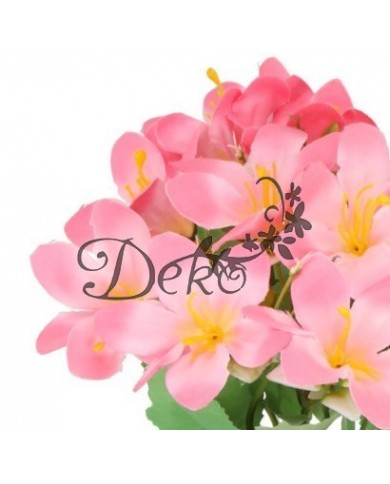 LILIA LILIE BUKIET SZTUCZNE KWIATY ROŚLINY GAŁĄZKI 33CM