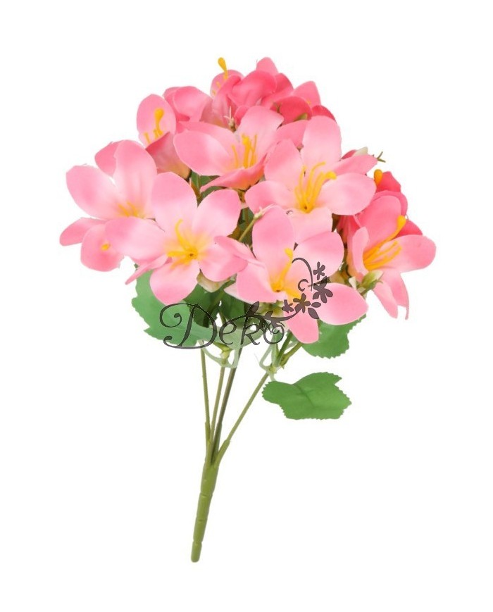 LILIA LILIE BUKIET SZTUCZNE KWIATY ROŚLINY GAŁĄZKI 33CM