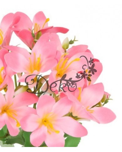 LILIA LILIE BUKIET SZTUCZNE KWIATY ROŚLINY GAŁĄZKI 33CM