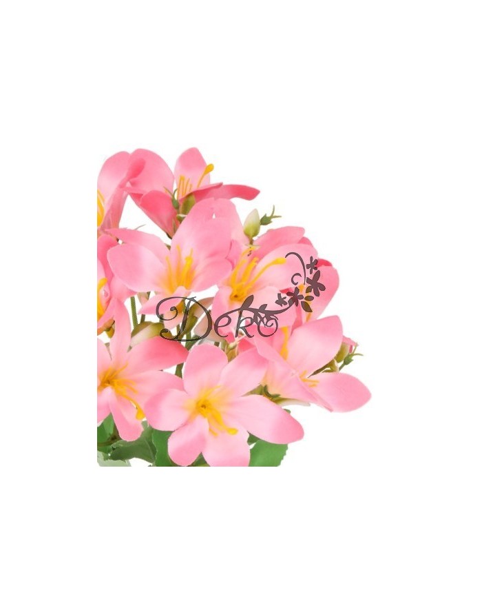 LILIA LILIE BUKIET SZTUCZNE KWIATY ROŚLINY GAŁĄZKI 33CM