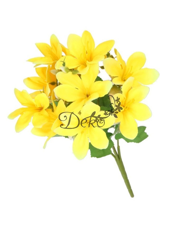 LILIA LILIE BUKIET SZTUCZNE KWIATY ROŚLINY GAŁĄZKI 33CM