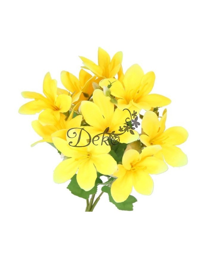 LILIA LILIE BUKIET SZTUCZNE KWIATY ROŚLINY GAŁĄZKI 33CM