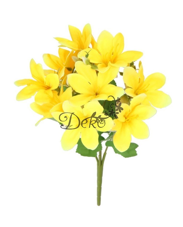 LILIA LILIE BUKIET SZTUCZNE KWIATY ROŚLINY GAŁĄZKI 33CM