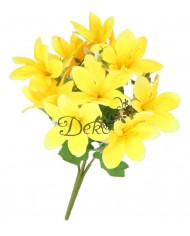 LILIA LILIE BUKIET SZTUCZNE KWIATY ROŚLINY GAŁĄZKI 33CM