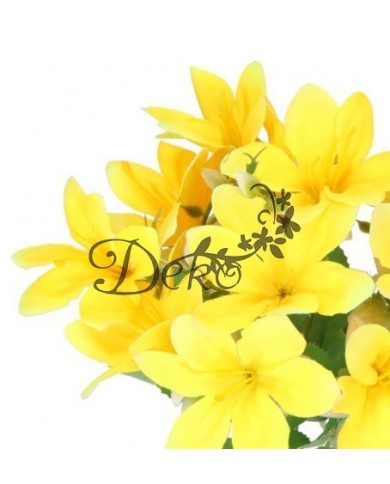 LILIA LILIE BUKIET SZTUCZNE KWIATY ROŚLINY GAŁĄZKI 33CM