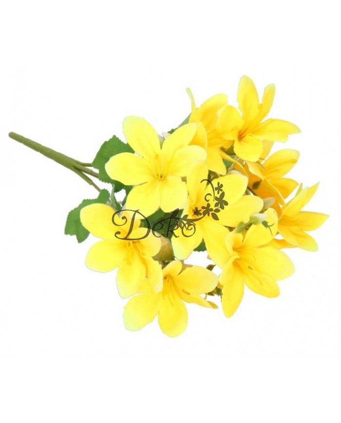 LILIA LILIE BUKIET SZTUCZNE KWIATY ROŚLINY GAŁĄZKI 33CM