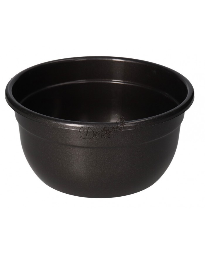 DONICZKA NA GRÓB CMENTARZ DONICA PLASTIKOWA OKRĄGŁA NA STROIK