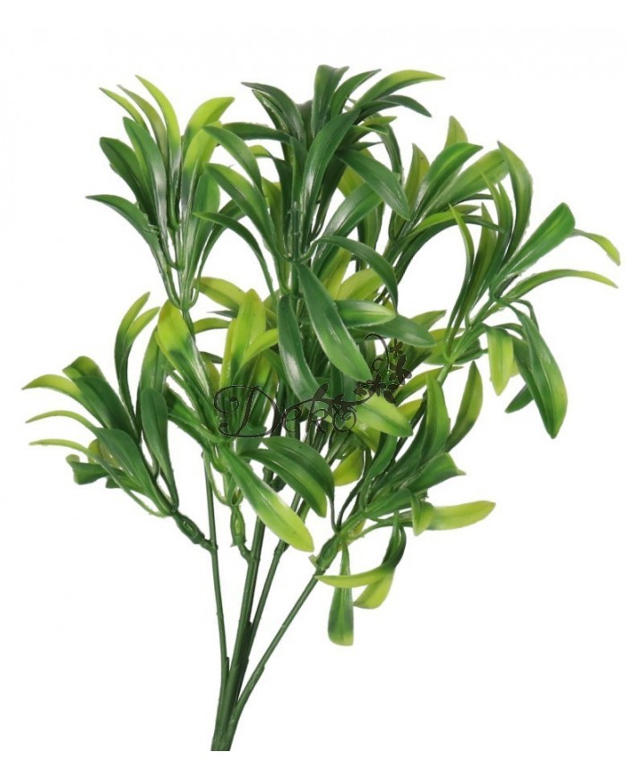 SZTUCZNE KWIATY ROŚLINY BUKIET GĘSTY GAŁĄZKI LIŚCIE 30CM