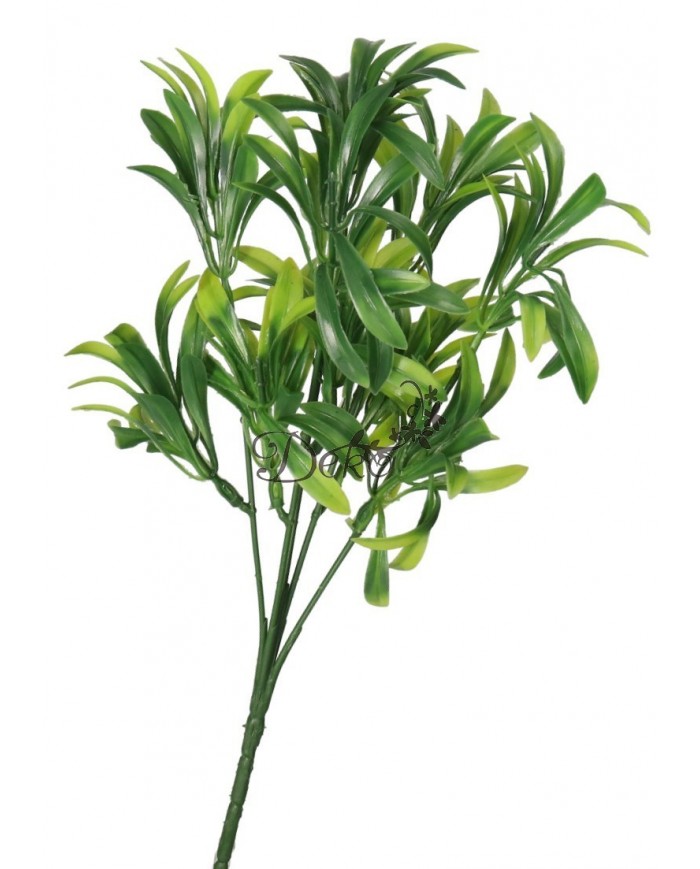 SZTUCZNE KWIATY ROŚLINY BUKIET GĘSTY GAŁĄZKI LIŚCIE 30CM