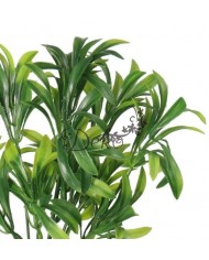 SZTUCZNE KWIATY ROŚLINY BUKIET GĘSTY GAŁĄZKI LIŚCIE 30CM