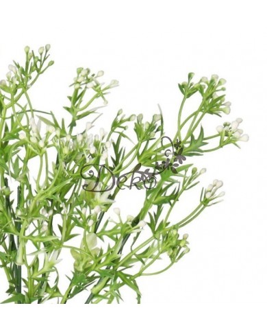 SZTUCZNE KWIATY ROŚLINY BUKIET GĘSTY GAŁĄZKI LIŚCIE 33CM