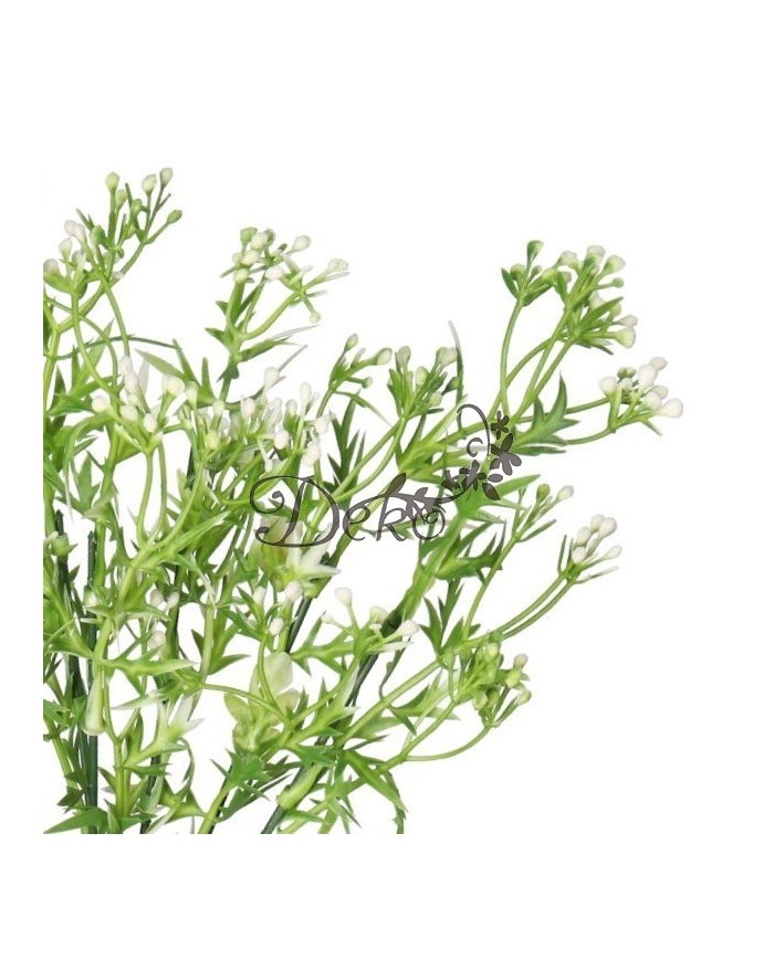 SZTUCZNE KWIATY ROŚLINY BUKIET GĘSTY GAŁĄZKI LIŚCIE 33CM