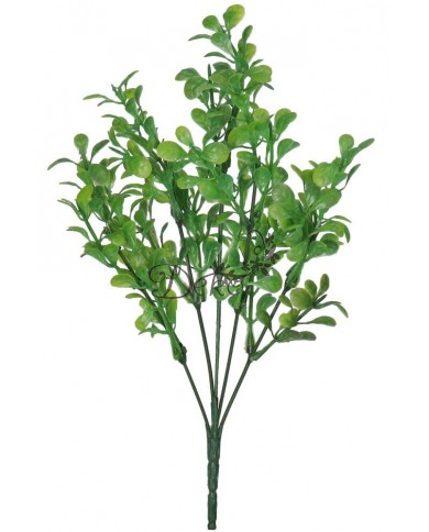 SZTUCZNE KWIATY ROŚLINY BUKIET GĘSTY GAŁĄZKI LIŚCIE 32CM