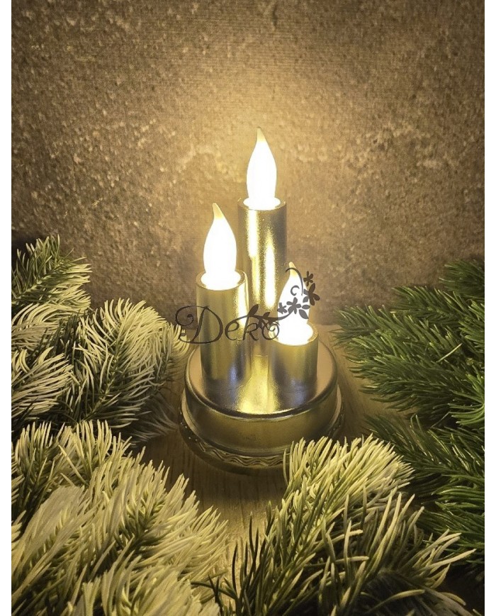 ŚWIECA ŚWIECZKA LED WKŁADY DO ZNICZY NA BATERIĘ ZNICZ