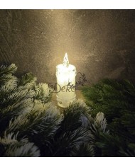 ŚWIECA ŚWIECZKA LED WKŁADY DO ZNICZY NA BATERIĘ ZNICZ